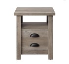 Better Homes   Gardens Granarymodern Farmhouse End Table rustic Gray