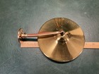 Antique Nautical Ship s Lantern Gimballed W  Smoke Bell   For Electrification