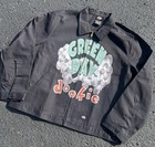 Vintage Green Day Dookie Dickies Xxl Black Work Jacket Road Crew