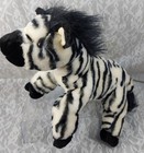 Commonwealth Animal Alley Zebra Black White Toys R Us 17  Plush Stuffed 2000