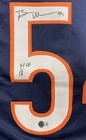 Brian Urlacher Signed Chicago Bears Custom Jersey W  Hof 18 Beckett W Bas Coa