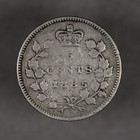1885 Canada Silver 5 Cents