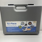 Amscope 52pc 120x-1200x Kids Starter Compound Microscope Portable Science Kit  
