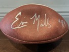 Steelers Ernie Mills Autograph Signed Game Used Presentation Ball Playoffs 1996