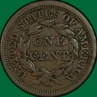 1846 Tall Date Braided Hair Large Cent Extremely Fine Xf Coin  41416
