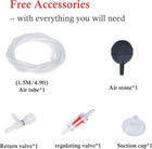 Adjustable Silent Air Pump For Aquarium Fish Tank  Electric Oxygen Pump