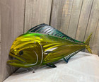 Metal 32  Mahi-mahi Fish Ocean Fishing Plasma Cut Sign Art