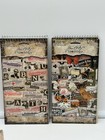 Tim Holtz Idea-ology Lot 146 Pieces Halloween Wallpaper Stickers Frames