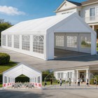 20x40ft Carport Heavy Duty Party Tent Waterproof Event Shelter Wedding Canopy