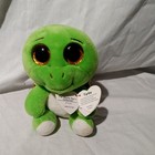 Ty Beanie Baby Green And White Beanie Boo Turtle Nwt