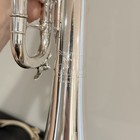 Bach Stradivarius Model 37 Ml Trumpet Silver Fully Serviced W  Case   Mouthpiece