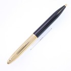 Sheaffer Crest 593 Ballpoint Pen 23k Gold Plated Black Lacquer