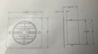 Black 5 5 8  Rotaire  Flush Floor Mount Heat Outlet Vent D w 4840bk