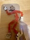 Vintage Reddy Kilowatt Business Card Figure - 1930 s Era - Pg e California