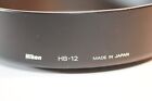 Nikon Hb-12 Hb 12 Hood For Af D Nikkor 28-200mm F 3 5-5 6 Lens 72mm Filter Size