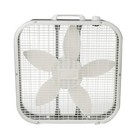 20  Classic Box Fan With Weather-resistant Motor  3 Speeds  22 5  H  White