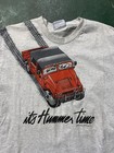 Awesome Lee 1990s Original Hummer Time Cotton Graphic Tee Xl Short Sleeve