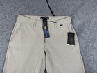 Travis Mathew Beck Golf Chino Shorts Mens 32 Khaki Stretch Wrinkle Resistant Nwt