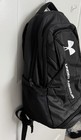 Under Armour Hustle 5 0 Backpack     Sport school Black  Silver     New Without Tags