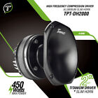  2  Timpano Audio Tpt-dh2000 450w 8 Ohm 2  Exit Aluminum Horn   Titanium Driver