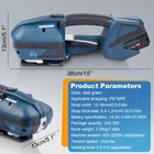 Automatic Electric Strapping Machine Tool For Pp pet 0 35 -0 63  Straps New-