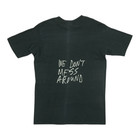 Vintage 1977 Frank Zappa We Don t Mess Around Shirt Size  Unreadable