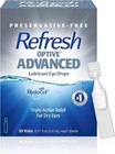 Optive Advanced Pf Lubricant Eye Drops Preservative-free Artificial Tears  0    
