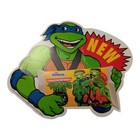 Vintage Tmnt Hostess Turtles Pies Shelf Talker   Mini Sign 1990 1991