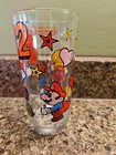 Super Mario Bros 2 Nintendo Promotional Glass 1989 Vintage 