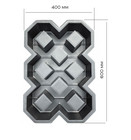 Plastic Mold Form For Beautiful Concrete Paver Stones For Patio And Garden 6040