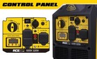 4000w Portable Inverter Generator Gas Quiet Rv Ready Epa Compliant Home Backup