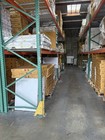Pallet Rack Upright 42 X 144 Teardrop Style Heavy Duty Shelving