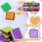 Ink Pad For Rubber Stamps Stamp Pad For Clear Impression Stamping Quality