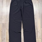 Alo Yoga Suit Up Trousers Black High-waisted Wide-leg Pants