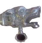 Extremely Rare Antique French Manche    Gigot With Wolf Head