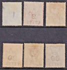 British Honduras - Qv Selection X6 All  mint Hinged   cv   300 