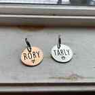 Custom Engraved Personalized Pet Tag Id Dog Cat Name Tags Double Side Collar