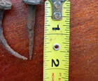 Lot 46 Vtg Railroad  pole Date Numbered Nails Spikes 1920s-1950s Some Repeat  s