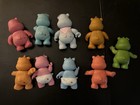Vintage 1980 s Agc Kenner Care Bears  3  Pvc Figure Lot Of 9