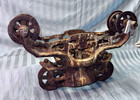 Antique Clover Leaf Hay Carrier Barn Trolley Carrier Farm With Pulley Unloader
