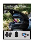 Ilm Youth Dirt Bike Helmets Kids Atv Helmet Motorcross Bmx Off Road Motorbike   