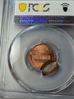 Rare 1985-d Double Struck And Double Date 2nd Strike 90  Off Center Pcgs Ms64 Rb