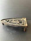Antique Strause Gas Iron Company I Want U Comfort Iron Trivet Philadelphia Pa