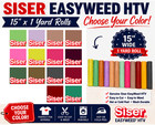 Siser Easyweed Htv 15  X 1 Yard Heat Transfer Vinyl Choose Your Color