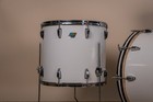 1980s Ludwig White Cortex Drum Set 14x24 13x14 16x18