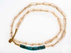 Antique Rare Dutch Cylindrical Glass Beads From The African Trade