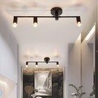 Bedroom Wall Sconces3 Lights Matte Black Vintage Lighting Modern Wall Mounted Li