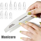 12 Pack 100 180 Grit Nail Files Dual Sided Emery Boards Manicure Pedicure Set