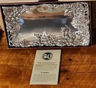 1996 Arthur Court Serving Tray Platter Grapevine Rectangular Bread Tray 11 5 