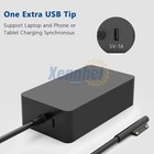 65w Power Supply Laptop Ac Adapter Charger For Microsoft Surface Pro3 4 5 6 7  8